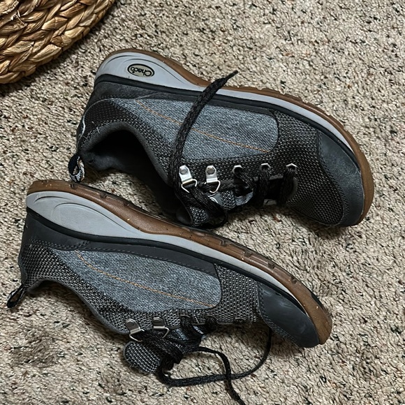 Chaco Black and Gray Casual Shoes - Picture 3 of 5